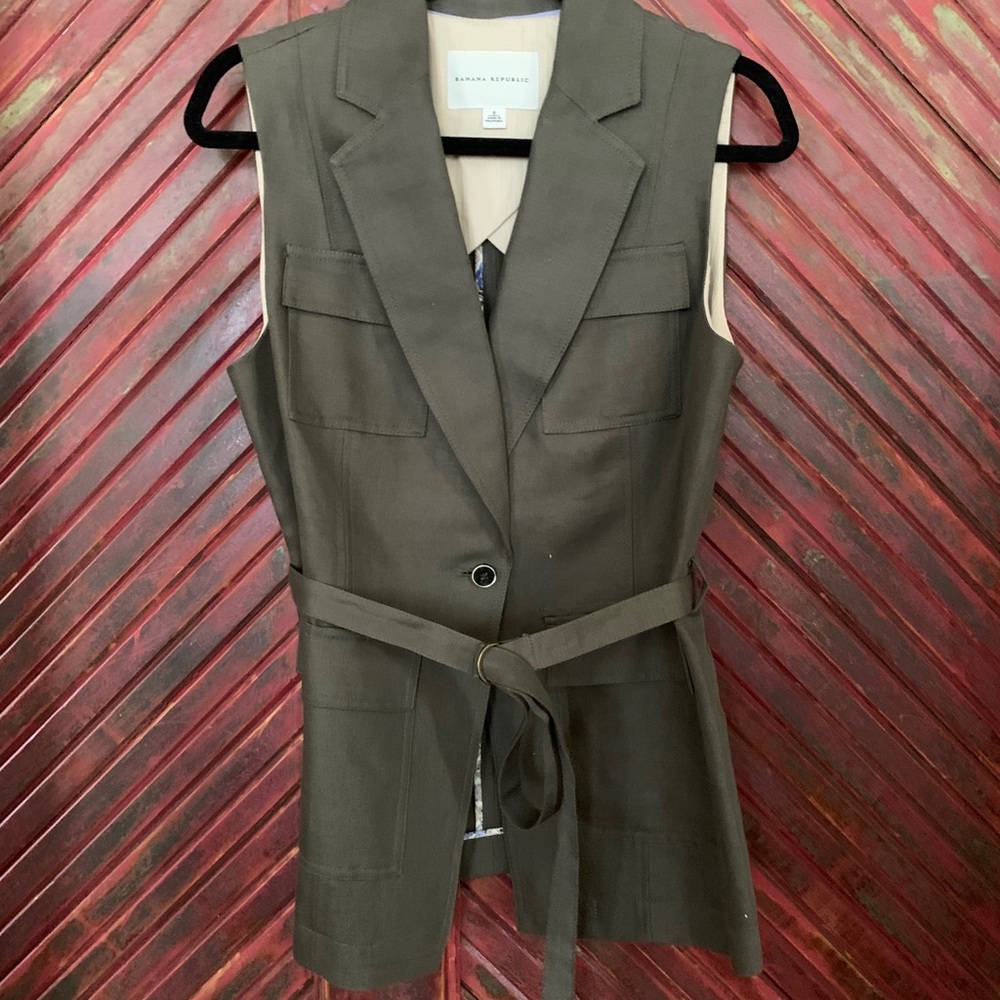 Banana Republic military vest